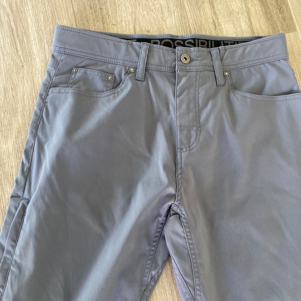 Gerry Men’s Venture Commuter Pant Stretch Fabric Leg Zip Pocket l E31